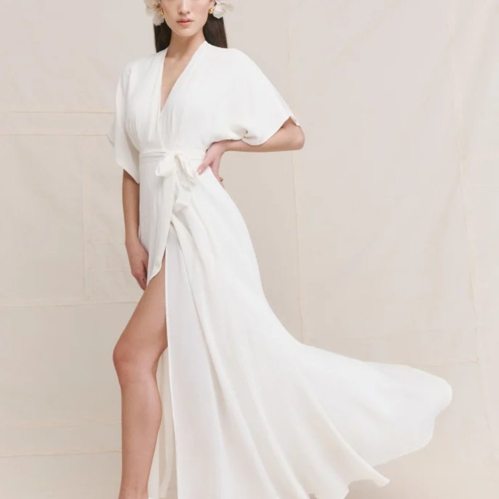 Reformation Winslow Dress in Ivory *NWT*